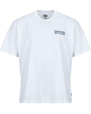Dickies T Shirt Plain City Ss Tee White