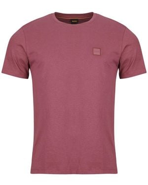 BOSS T Shirt Tales - Purple