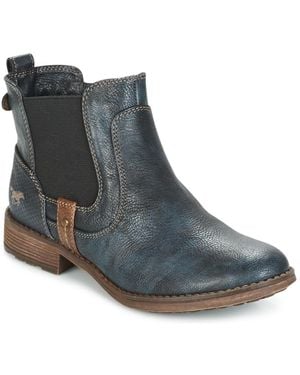 Mustang Mid Boots Nani - Blue