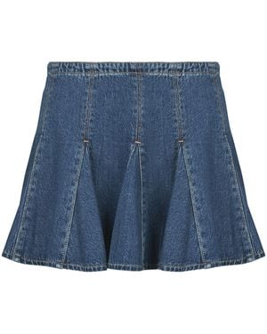 Levi's Short Skirts Godet Mini Skirt - Blue