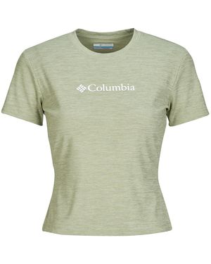 Columbia T Shirt Move Short Sleeve Tee - Green