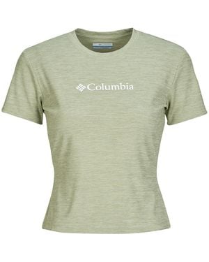 Columbia T Shirt Move Short Sleeve Tee - Green
