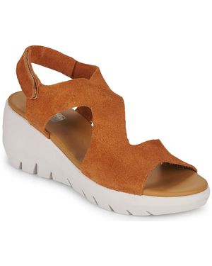 Dream in Green Wedge Sandals Olene - Brown