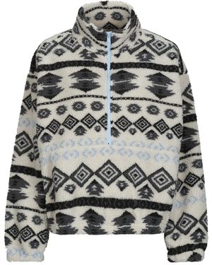 ONLY Fleece Jacket Onljanne - Grey