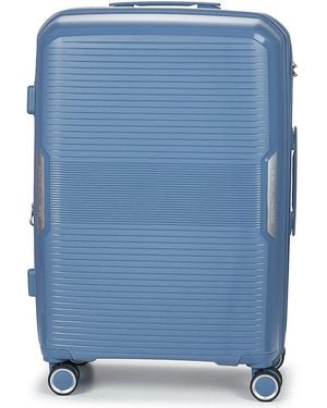 David Jones Hard Suitcase Ba-8005 72l Medium - Blue