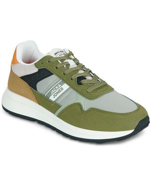 Jack & Jones Shoes (trainers) Jfwoswald Tape Combo - Green