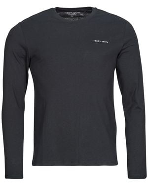 Teddy Smith Long Sleeve T-shirt The-tee 2 Ml - Blue
