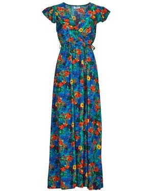 Betty London Long Dress Ysmina - Blue