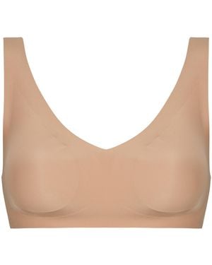 Sloggi Triangle Bras And Bralettes Zero Feel 2.0 Bralette - Natural