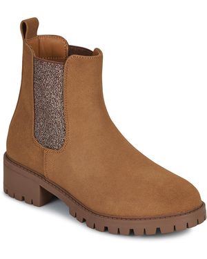 ONLY Mid Boots Onlzoe Nubuck - Brown