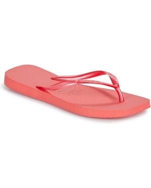 Havaianas Flip Flops / Sandals (shoes) Slim Square - Pink