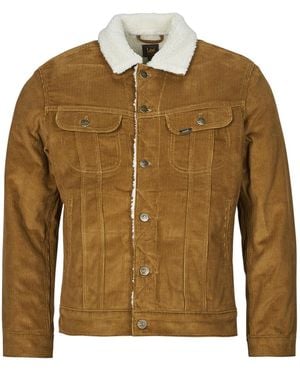 Lee Jeans Denim Jacket Sherpa Jacket - Green