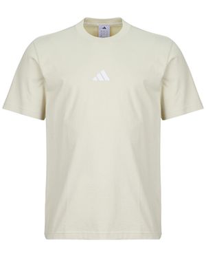 adidas T Shirt Essentials Small Logo Single Jersey T-shirt - White
