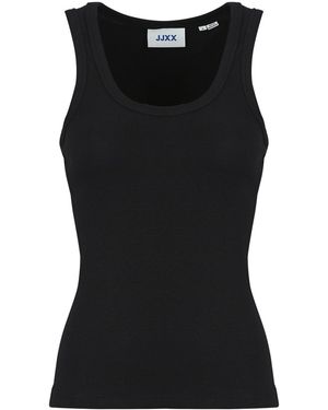 JJXX Tops / Sleeveless T-shirts Jxfrida Sl U-neck Top - Black