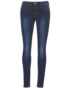 Vero Moda Vmseven Women's Skinny Jeans In Blue