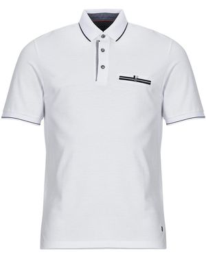 Jack & Jones Polo Shirt Jprblumilliard - White