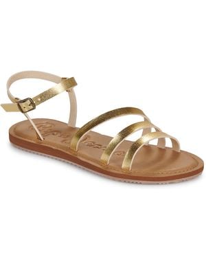 Pepe Jeans Flat Sandals Rio Sand W - Metallic