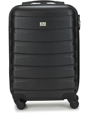 David Jones Hard Suitcase Chauvettini 34l Cabin - Black