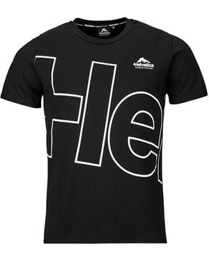 Helvetica T Shirt Attlas - Black
