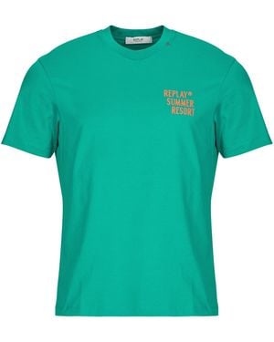 Replay T Shirt - Green