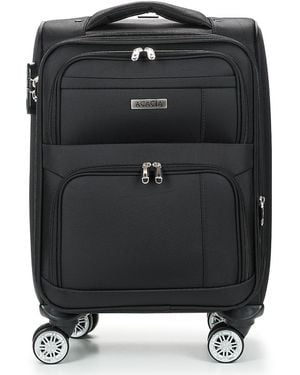 David Jones Soft Suitcase Ba-1003 Cabine - Black