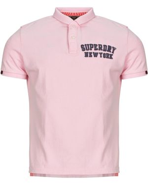 Superdry Polo Shirt Vintage Athletic Polo - Pink