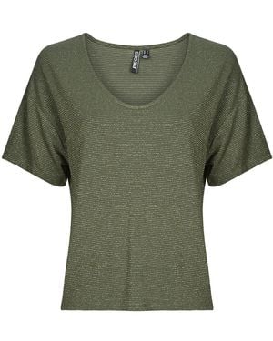 Pieces T Shirt Pcbillo Oversized Tee - Green