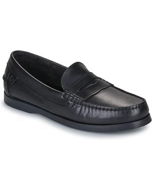 Casual Attitude Boat Shoes Nevial - Black