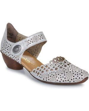 Rieker Heels - Metallic