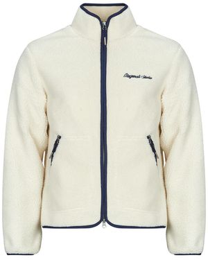 Jack & Jones Fleece Jacket Jornorrebro - White