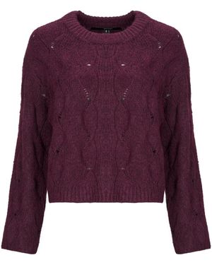 Vero Moda Jumper Vmnewlina - Purple