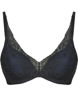 Triumph Underwire Bras Body Make-up Illusion Lace Wp - Black
