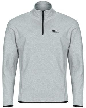 Jack & Jones Fleece Jacket Jjmatty - Grey