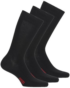DIM Socks Mi Chaussette Coton Pack X3 - Black