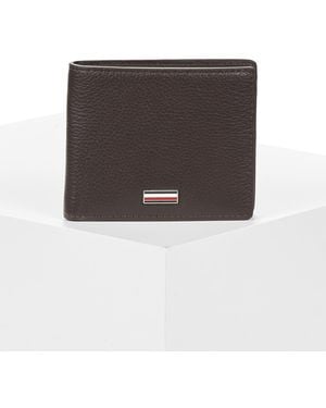 Tommy Hilfiger Purse Wallet Th Central Mini Cc Wallet - Black