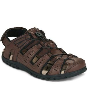 Geox Sandals Uomo Sandal Strada - Black