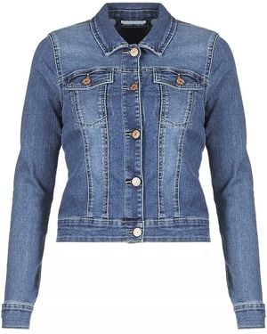 Noisy May Nmdebra Denim Jacket - Blue