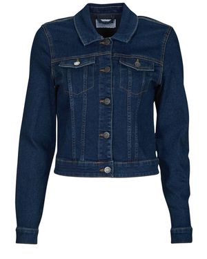 Noisy May Nmdebra Denim Jacket - Blue