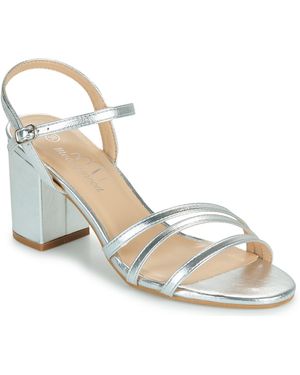 Moony Mood Heeled Sandals Sabrina - Metallic