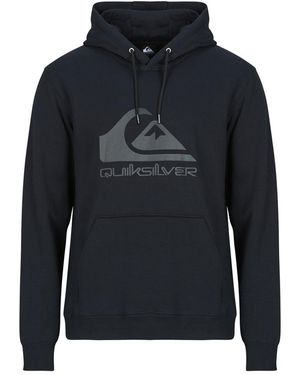 Quiksilver Hoodies Comp Logo Hoodie - Blue