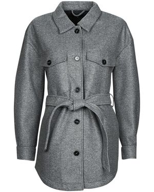 ONLY Onlemma Freja Shacket Otw Coat - Grey