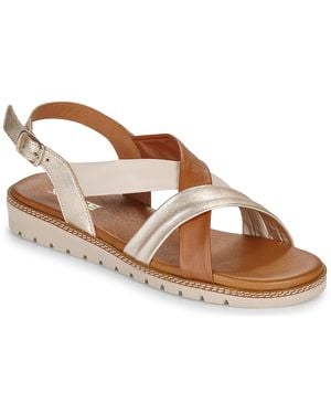 So Size Flat Sandals Maryssa - Brown