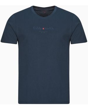 Teddy Smith T Shirt T-jim Mc - Blue