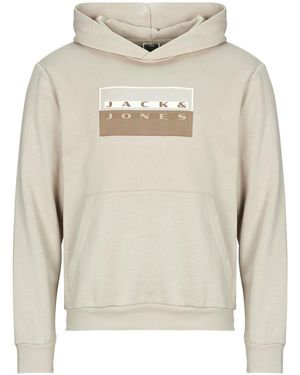 Jack & Jones Hoodies Jcofusion Graphic - Grey