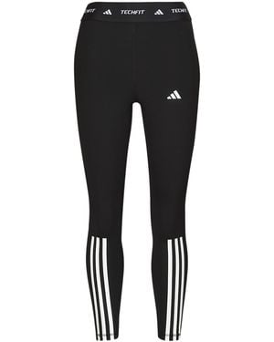 adidas Tights Techfit 3-stripes 7/8 Leggings - Black