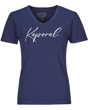 Kaporal T Shirt Signe - Blue