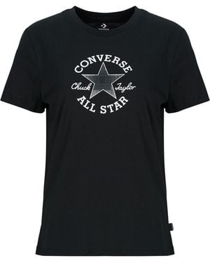 Converse T Shirt Chuck Patch Tee - Black