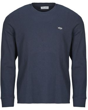 Teddy Smith Long Sleeve T-shirt T-waffle Ml - Blue