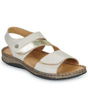 Casual Attitude Flat Sandals Slowan - Metallic