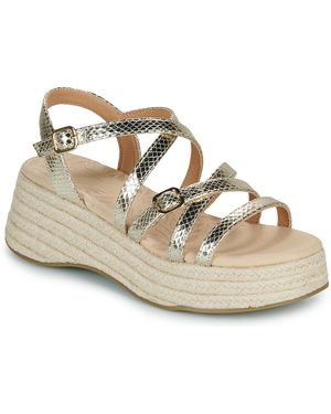 MTNG Wedge Sandals 59897 - Metallic